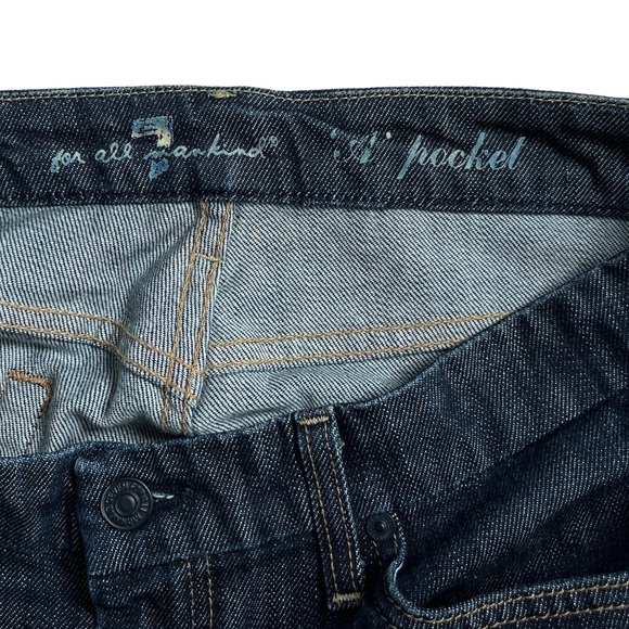 7 For All Mankind Jeans A Pocket Flare Y2K - Picture 3 of 12
